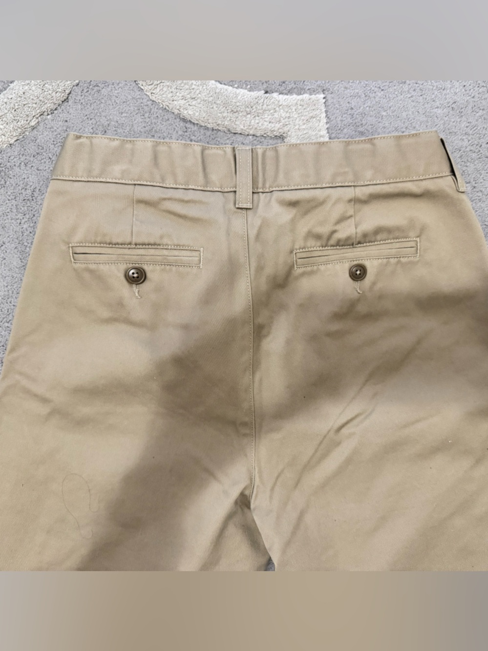 Lands' End Boy’s Khaki Chino Pants - EUC - Tan - Picture 7 of 7